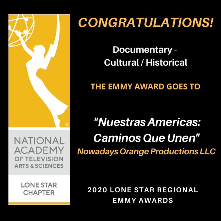 WINNER – Lone Star Regional Emmy 2020 – Cultural/Historical Documentary